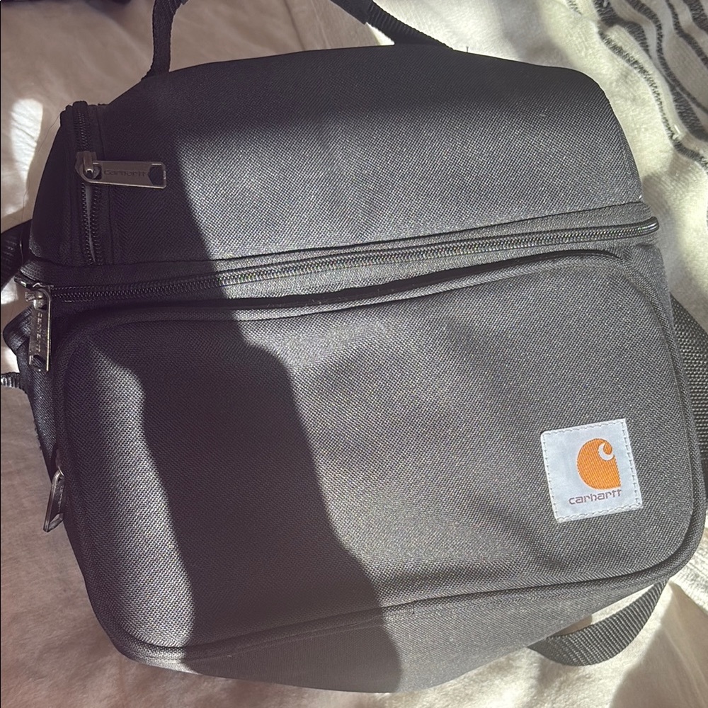 Carhartt Black Lunch Bag with Durable Design